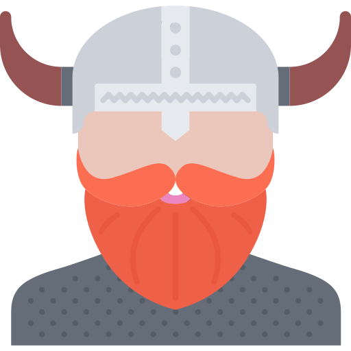 Vikingo icono gratis