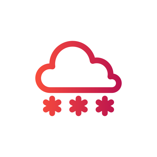 Snowing free icon