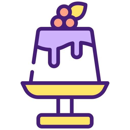 pudín icono gratis