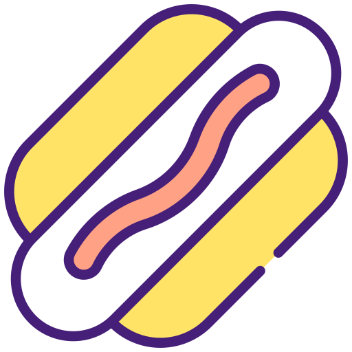 hot dog icono gratis