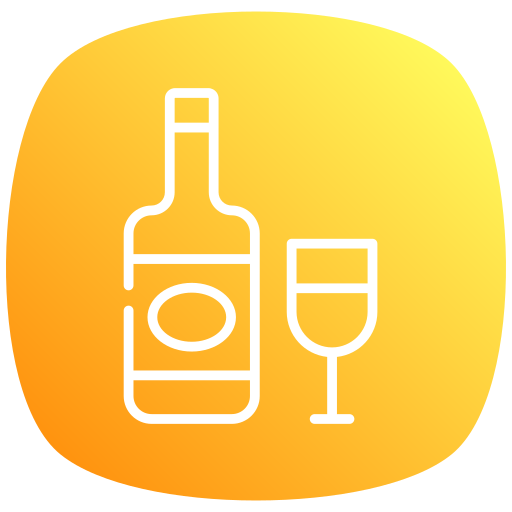 vino icono gratis