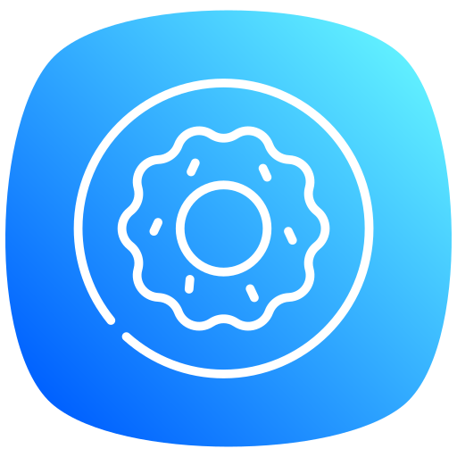 Пончик бесплатно иконка