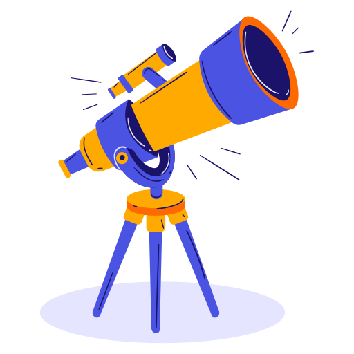 Telescope free icon Telescope free icon
