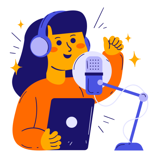 podcaster icono gratis