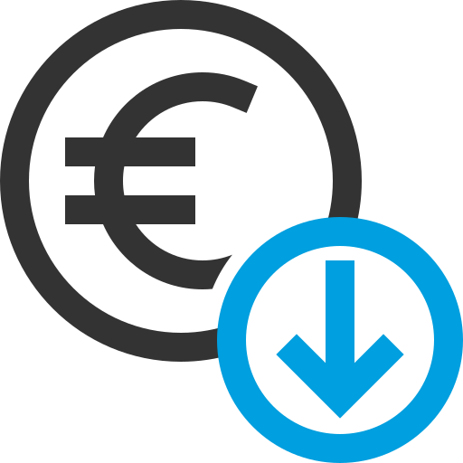 Euro currency free icon Euro currency free icon