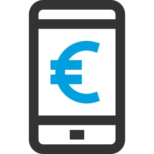 Euro currency free icon Euro currency free icon