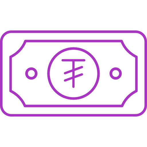 Tugrik free icon