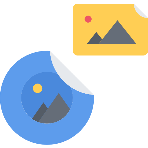 Наклейка бесплатно иконка