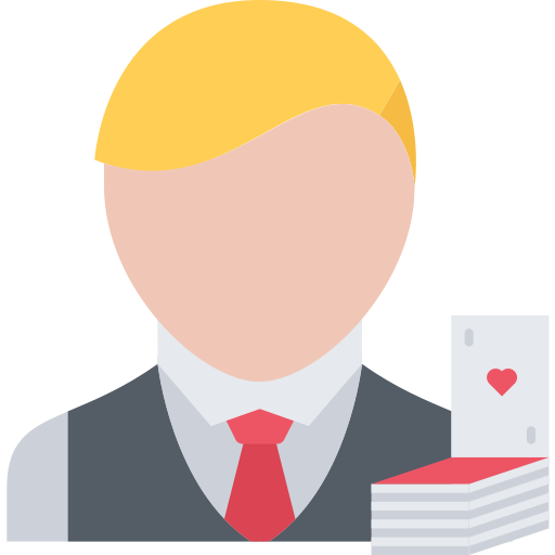 Croupier free icon