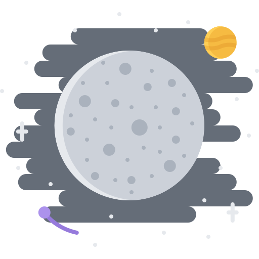 Mercury Coloring Flat icon