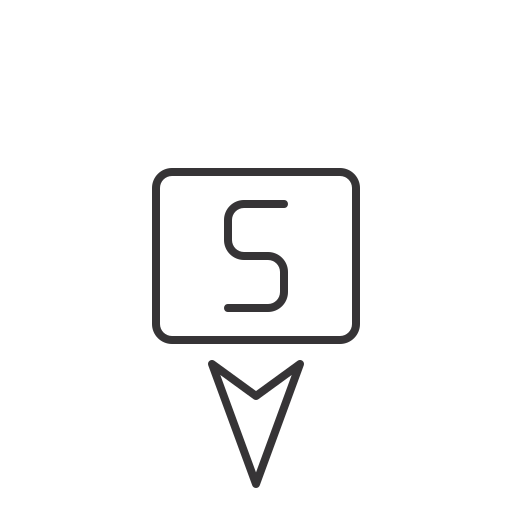 dirección icono gratis