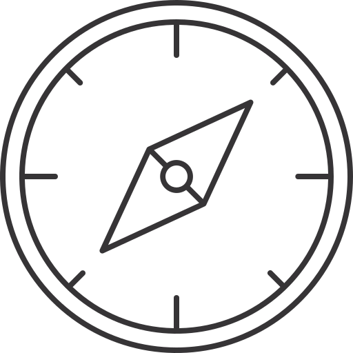 dirección icono gratis