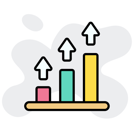 crecimiento icono gratis
