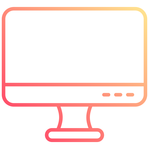 pantalla del monitor icono gratis
