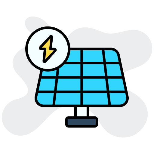 Солнечная панель бесплатно иконка
