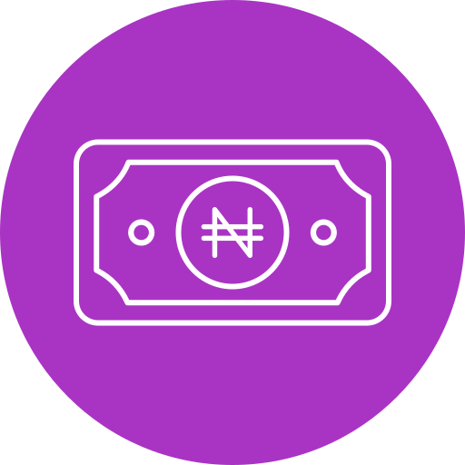 naira icono gratis