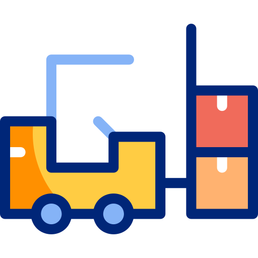 máquina elevadora icono gratis