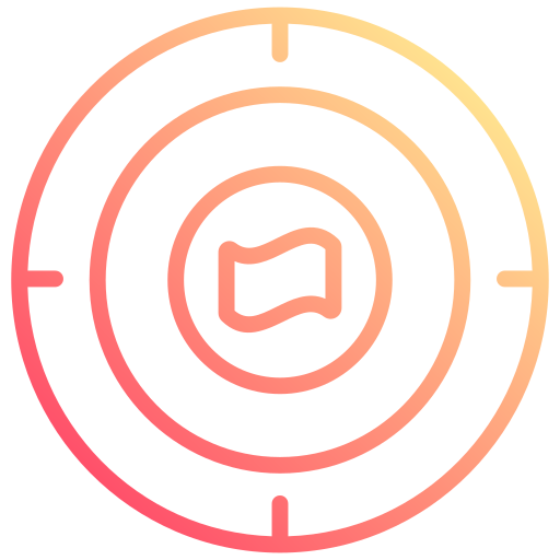 misión icono gratis