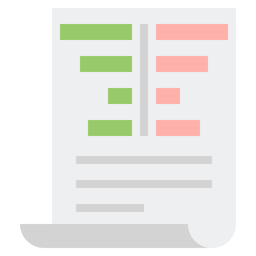 balance icono gratis