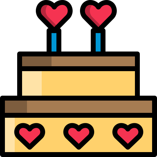 Свадебный пирог бесплатно иконка Свадебный пирог бесплатно иконка