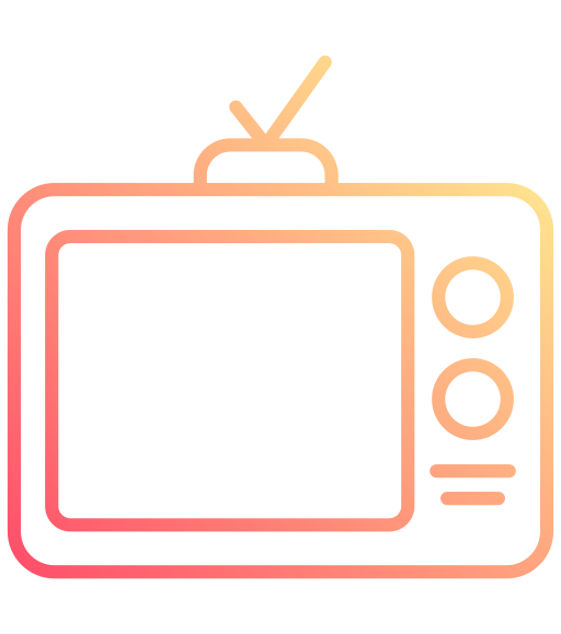 televisión icono gratis