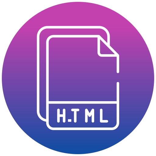 archivo html icono gratis