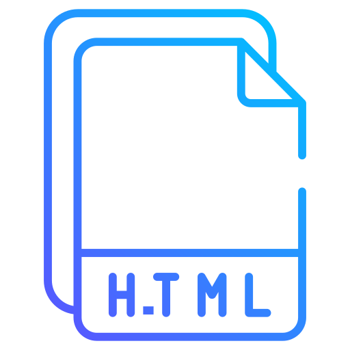 archivo html icono gratis