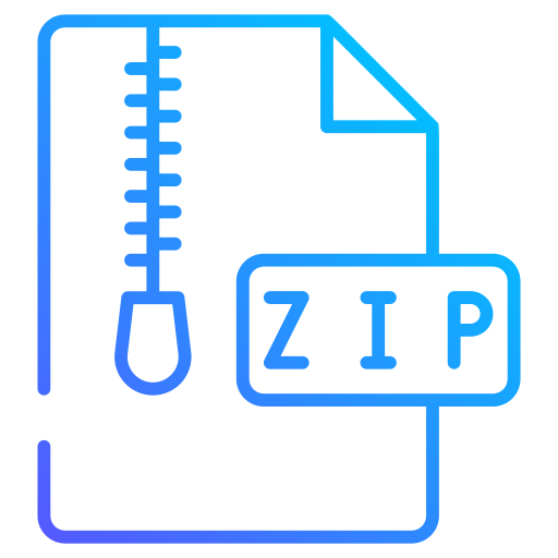 archivo zip icono gratis