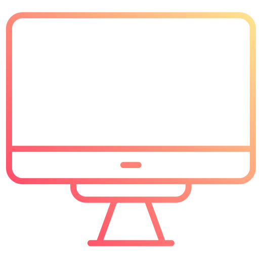 pantalla del monitor icono gratis