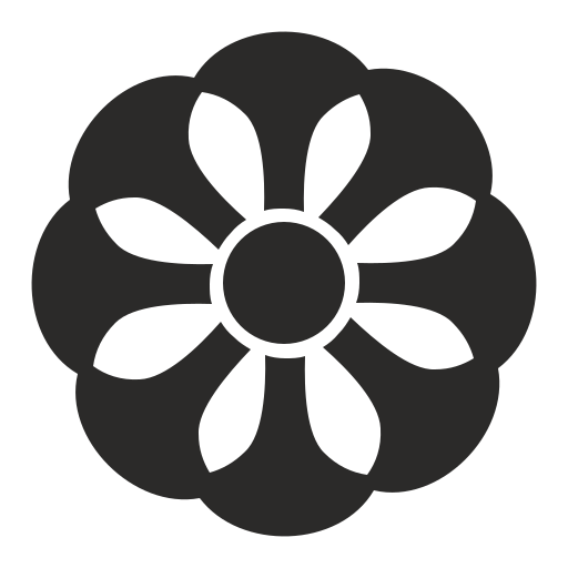 Flower free icon Flower free icon