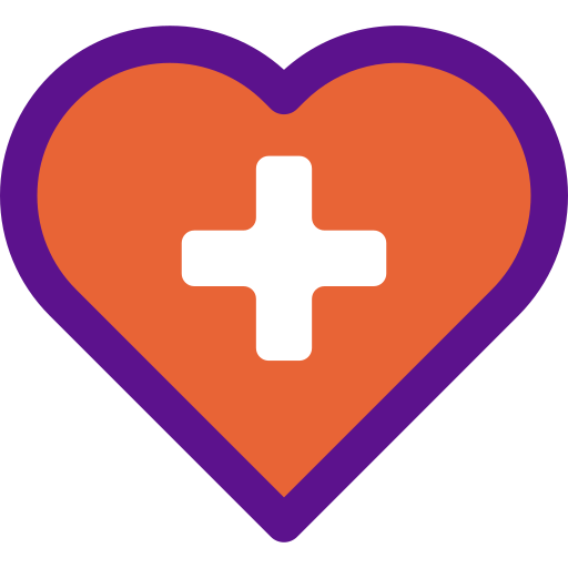 Corazon medico icono gratis