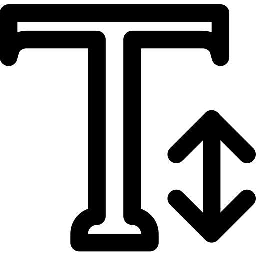 Text free icon