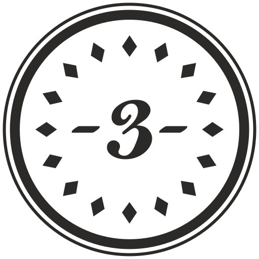 Three free icon Three free icon