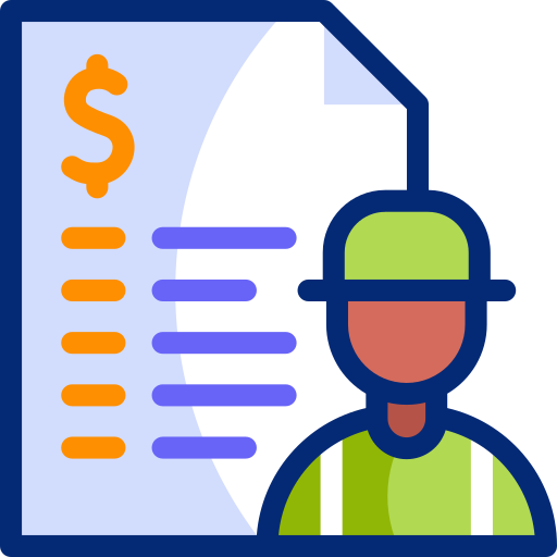 presupuesto icono gratis