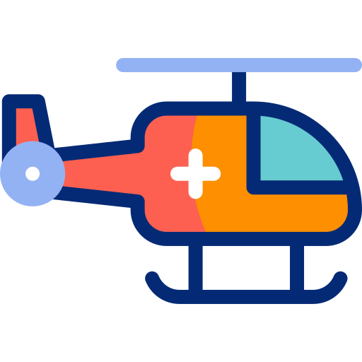 helicóptero icono gratis