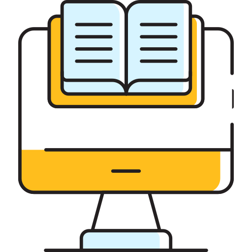 Éducation en ligne Icône gratuit Éducation en ligne Icône gratuit