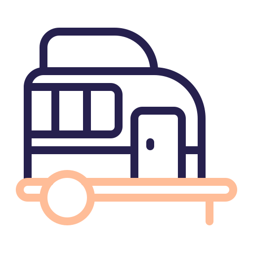 caravana icono gratis
