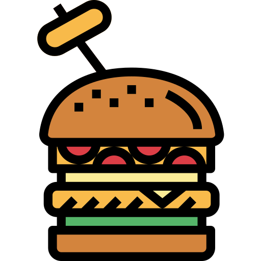 Hamburger free icon Hamburger free icon