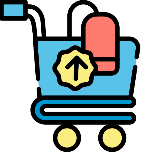 carrito de compras icono gratis