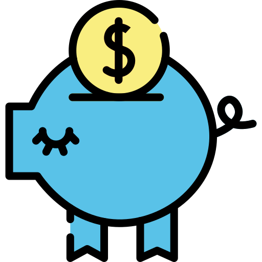 icono de alcancía icono gratis