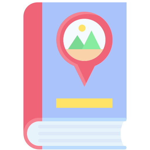 livro de mapas grátis ícone livro de mapas grátis ícone