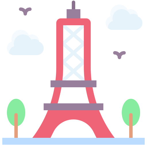 torre eiffel icono gratis