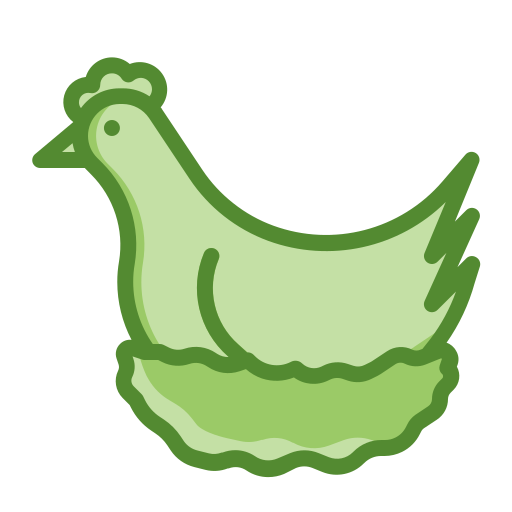 Chicken free icon Chicken free icon