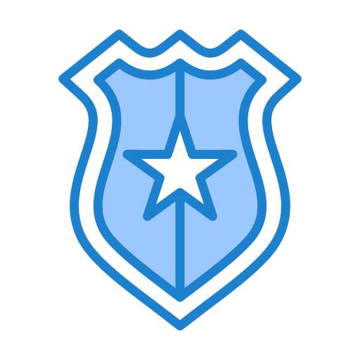 insignia de seguridad icono gratis