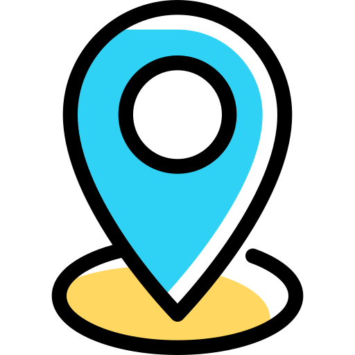 mapas y ubicación icono gratis