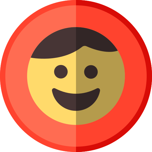 heureux Icône gratuit