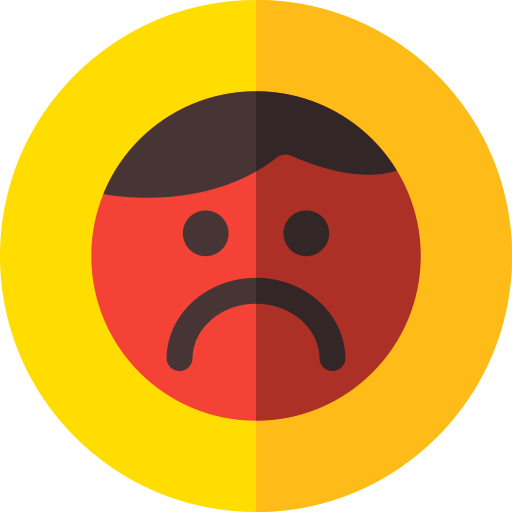 enojado icono gratis