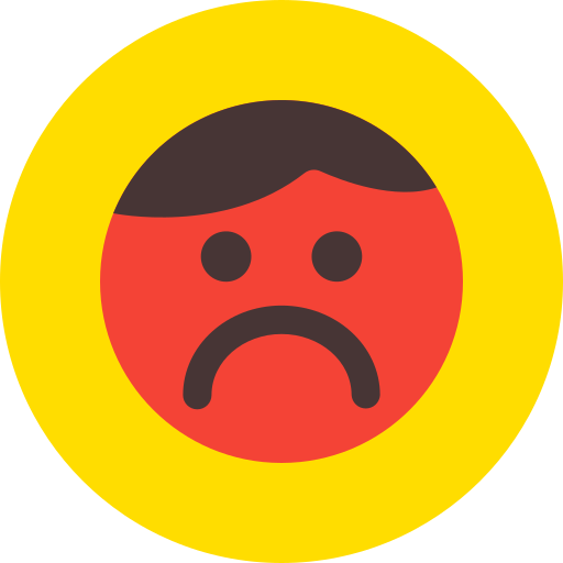 enojado icono gratis