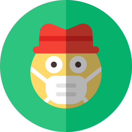 Медицинская маска бесплатно иконка