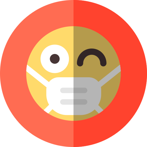 Медицинская маска бесплатно иконка